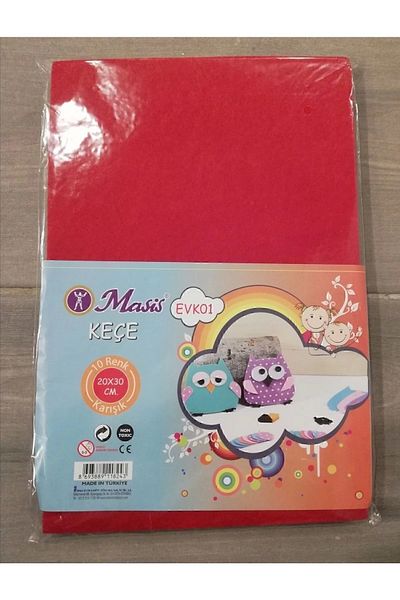 Masis Felt 10 Color Mixed 20x30 Cm