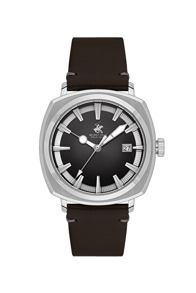 Beverly Hills Polo Club ساعة بيفرلي هيلز بولو كلوب للرجال بمينا سوداء - BP3732X.361