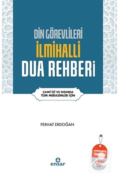 Genel Markalar Din Görevlileri İlmihalli Dua Rehberi kitabı - Ferhat Erdoğan ...