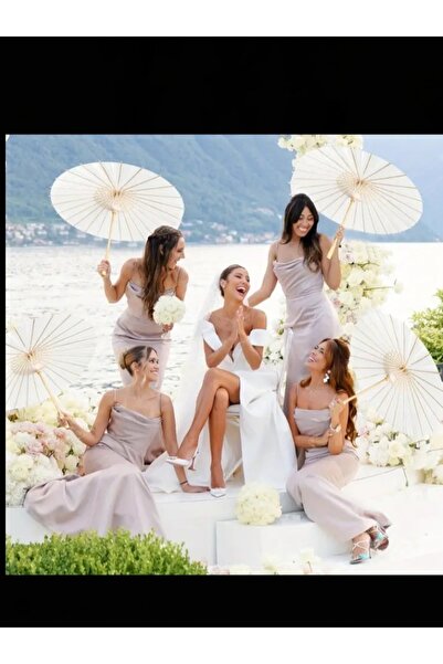 DENİZLİPAZAR Gelin Düğün Nedime Şemsiyesi.nedine Şemsiye 1 Adet 60 Cm