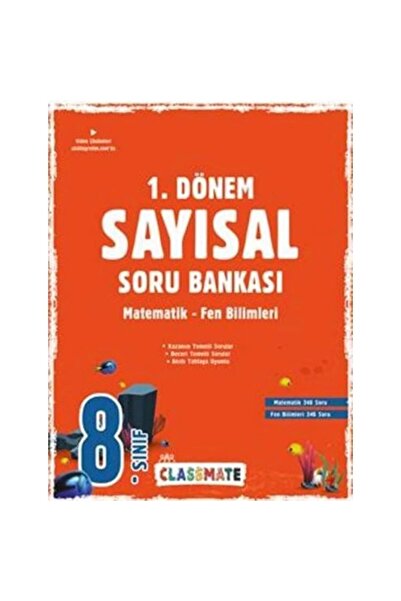 Okyanus Yayınları Okyanus 8. Sınıf Classmate 1. Dönem Sayısal Soru Bankası