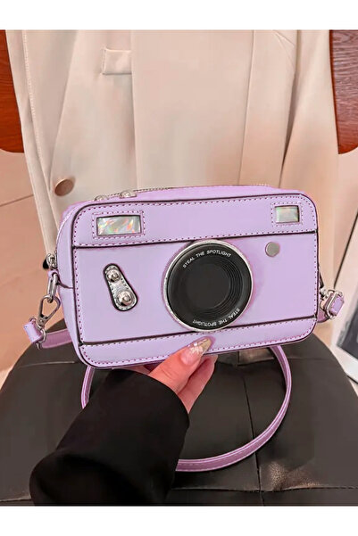Modalula Fotoğraf Makinesi Şeklinde Çanta