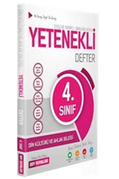 Ddy Yayınları Ddy 4.sınıf Din Kültürü Ve Ahlak Yetenekli Defter Sürpriz Hediye