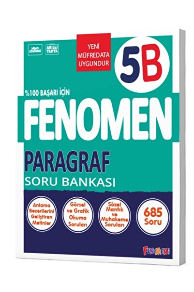 Gama Yayınları Fenomen Yayıncılık 5 Paragraf B Soru Bankası