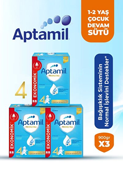 Aptamil Pronutra 4 Çocuk Devam Sütü 900gr X 3'lü Set