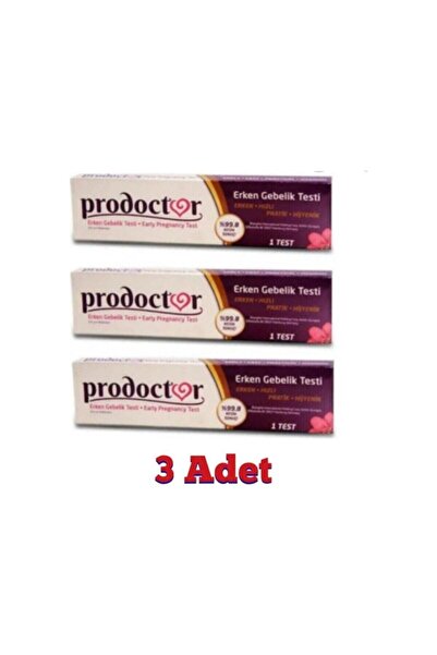 Prodoctor Erken Gebelik Testi 3 Adet
