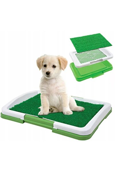 divendi-ro Litieră din iarbă artificială pentru câini și căței, în 3 straturi...