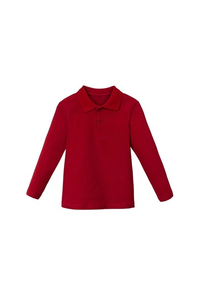 Necix's Long Sleeve Lacoste T-Shirt Red