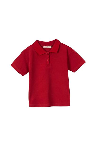 NECİXS BEBEE Short Sleeve Lacoste Tshirt Red
