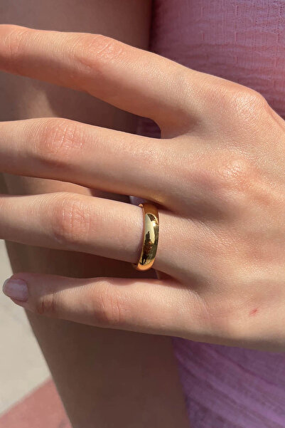 MÜCEVHER SARAYI 22 ayar altın 4 mm Yuvarlak Alyans