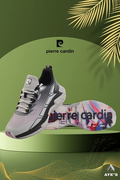 Pierre Cardin Gray Men's Sports Shoes