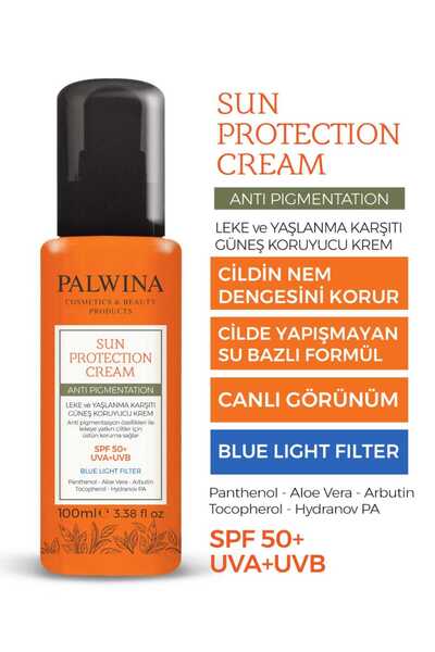 Güneş Kremi Anti Pigmentation & Anti-Aging Yoğun Leke Karşıtı SPF 50+ Güneş Koruyucu Krem