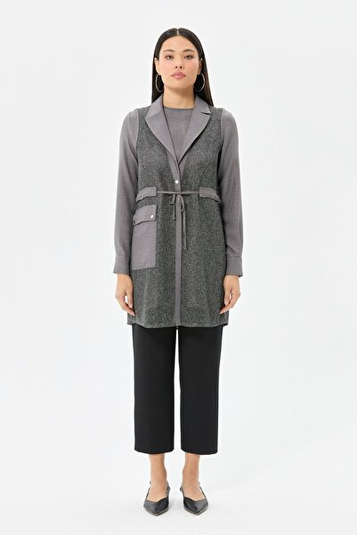 Esswaap File Yelekli İç Dış Takım Antrasit