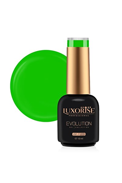 LUXORISE Oja semipermanentă Evolution, Neon Obsession - Turbo Green 10ml
