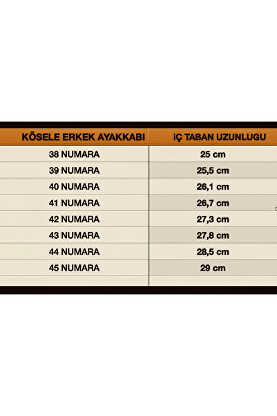 stok83 Men's Black Genuine Leather Shoes