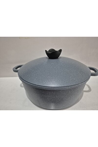 ThermoAD Granite Deep Pot 28 Cm Open Grid with Disassembled Handle
