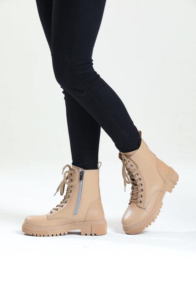 lady classy Kadın Cilt Nud Rahat Kalıp Kaymaz Taban Postal Bot