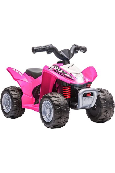 Factual Toys دراجة هوندا رباعية الدفع كهربائية - وردية اللون (6 فولت)