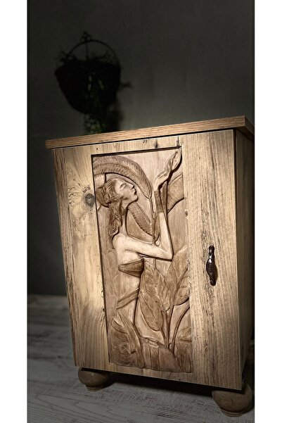 Store Mısırlı Nefari'nin Sırrı Kapaklı Komidin Dolap Sınırlı Sayıda Özel Üretim