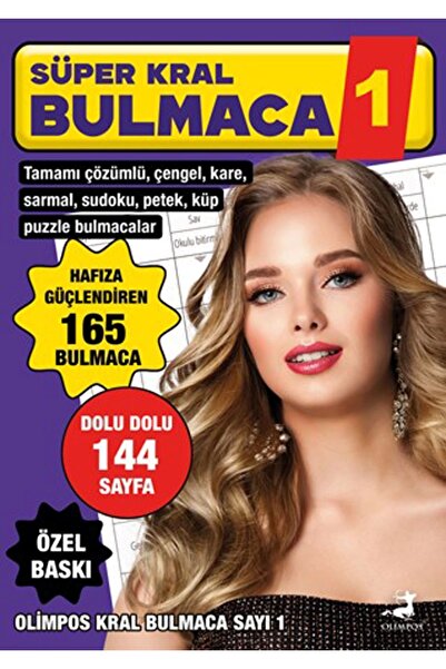 Olimpos Yayınları Kral Bulmaca Sayı 1