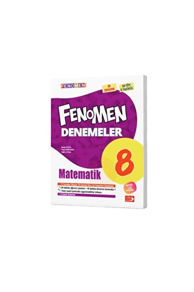 Gama Yayınları Fenomen 8 Matematik 28 Denemeler