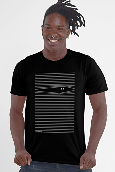 ROCKANDROLL Noluyo Ya Tricou negru cu mânecă scurtă pentru bărbați