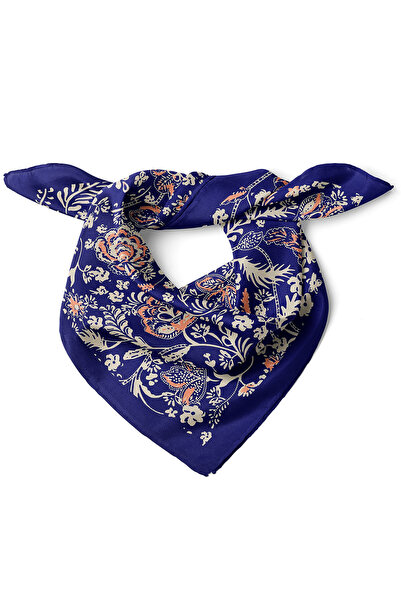 nehir eşarp Bandana Esarfa Model Flori 70x70 Cm