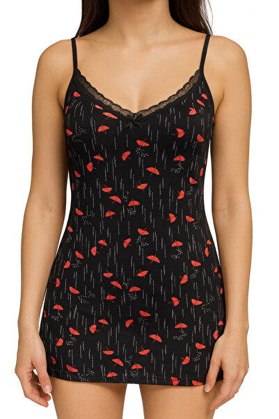 MAVİ QUMSAL Δαντελένιο αθλητικό φανελάκι με λουράκια στο μπροστινό μέρος, Σετ...