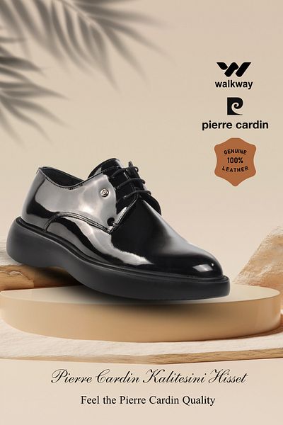 Pierre Cardin 70914 Pantofi casual pentru bărbați din piele naturală din piele naturală