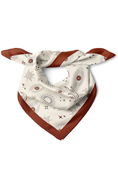 nehir eşarp Göz Desenli Bandana