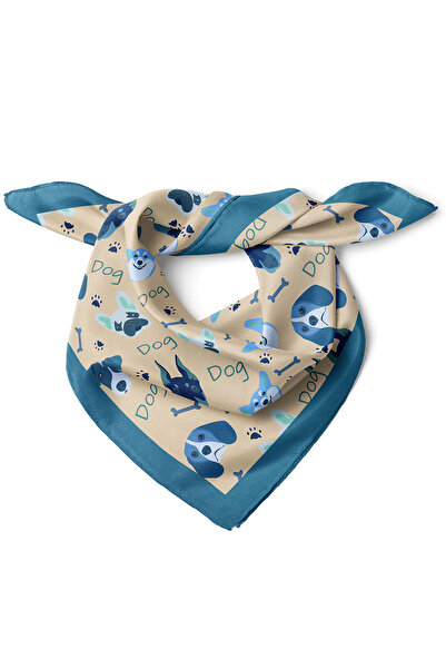 nehir eşarp Köpek Desenli Bandana
