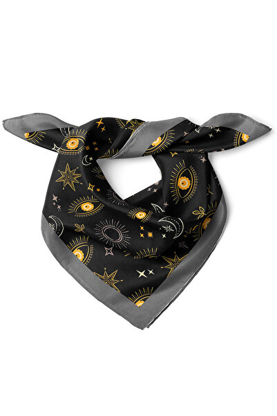 nehir eşarp Göz Desenli Bandana