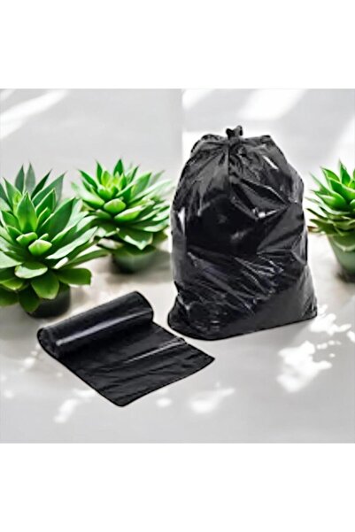 Floppy 10 ADET-EKSTRA GÜÇLÜ Endüstriyel Kalın Jumbo Çöp Torbası Poşeti 80x110 500 Gram-1 RULOX10 ADET