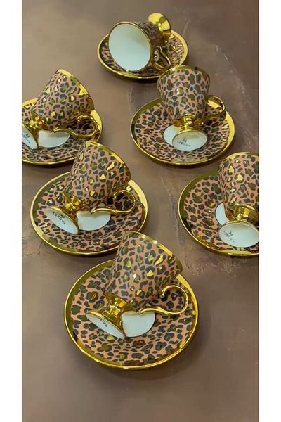 Kosova Luxury Porcelain Coffee Cup Set Taliana