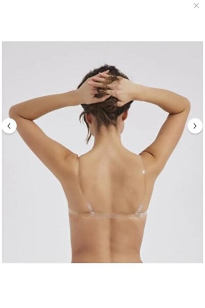 MOONLİGHT Γυναικείο Σουτιέν B Καπάκι χωρίς πλάτη διάφανο στράπλες 2136S