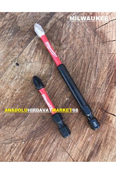 Milwaukee PH2 YILDIZ BİTS UÇ PZ2 COBALT ÇELİK VİDA SIKMA UCU 2PCS