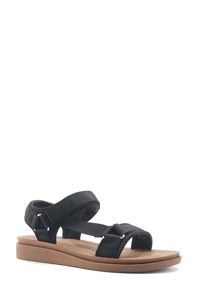 Polaris 166924 .Z5FX صندل نسائي مريح باللون الأسود