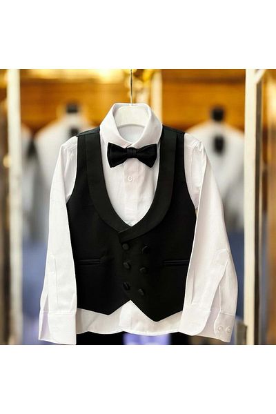 RİNDO KİDS Smoking Suit Black