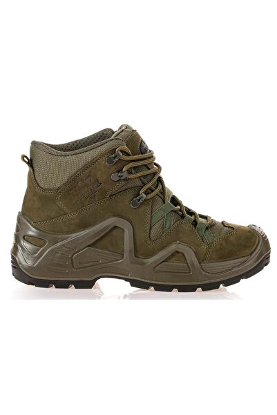 Scooter Leather Khaki Men's Waterproof Tactical Boots P1492NH