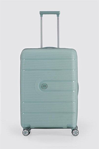 ÇÇS Ultra Hafif Polipropilen Kırılmaz Büyük Boy Valiz