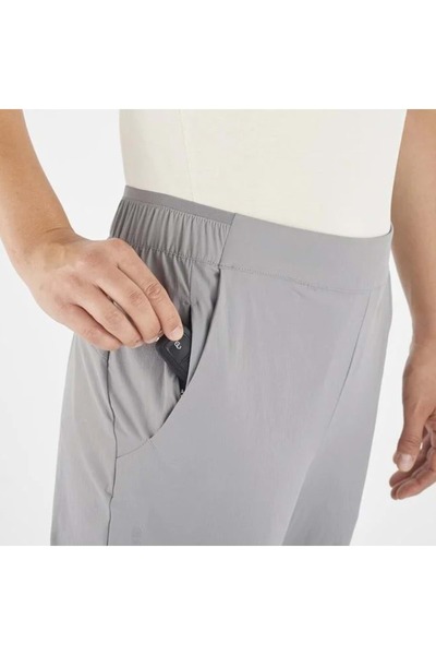 Salomon Lc2207 Wayfarer Ease Women's Outdoor Camping Pants Grey