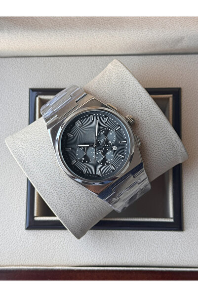 Tulpar Special Series Premium Steel Cord Calendar Men's Wristwatch with Bracelet Gift