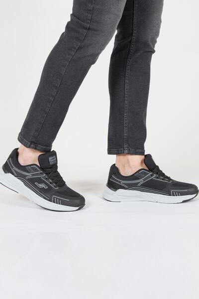 Jump 32438 Siyah Erkek Sneaker Günlük Spor Ayakkabı