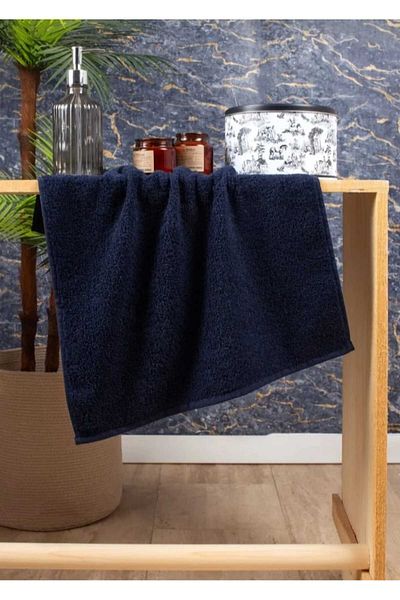 Elaganya prosop sport albastru bleumarin anti-pete pentru salon de coafura prosop hotel barbier 50x90 cm 8buc