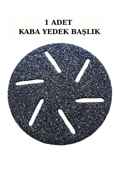 NaturalCharm Ayak Temizleyici İçin 1 Adet Yuvarlak Yedek Zımpara Başlığı – Ko...