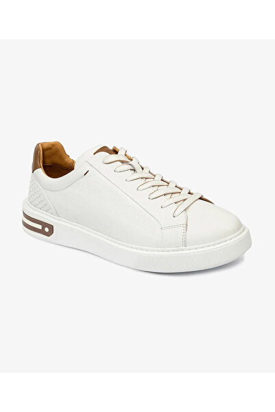 Greyder Erkek Beyaz Hakiki Deri Sneaker Ayakkabı 5Y1SA14811