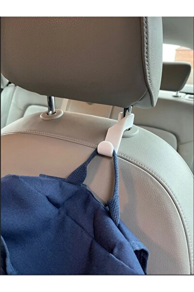 PUREYSMA Araç Koltuk Arkası Askı Aparatı (2'li Set) – Poşet & Çanta Tutucu Ka...