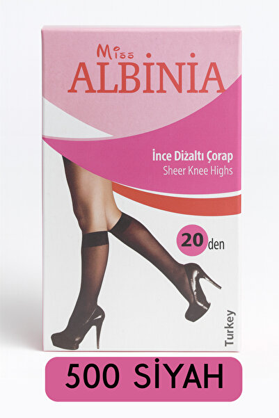 Kent Pazarı 1 Adet İnce Diz Altı Çorap 20 Den – Kadın Günlük & Klasik Giyim U...