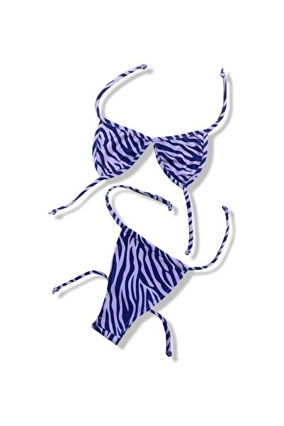 Buddy Store Kedi & Köpek Kıyafeti Elbiseleri Bikini - Lila Renk Bikini