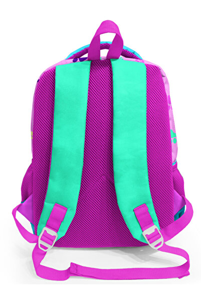 Astral Polo Club Set de 3 genți de școală cu model de design cu 5 compartimente (rucsac + cutie de prânz + geantă pentru stilou)